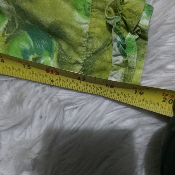 True 1970s Ruffle Front Floral Blouse – Size L - Picture 5 of 8